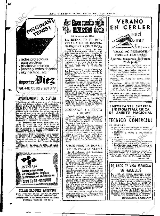 ABC MADRID 30-05-1975 página 114