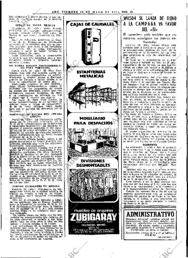 ABC MADRID 30-05-1975 página 40