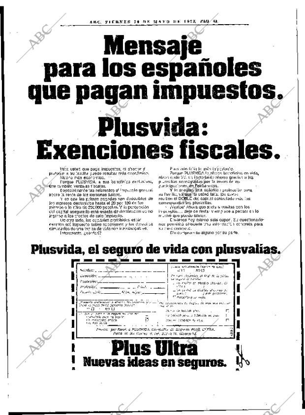 ABC MADRID 30-05-1975 página 65