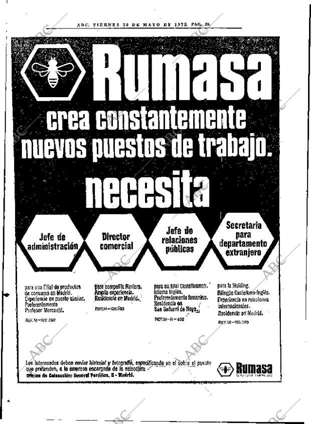ABC MADRID 30-05-1975 página 70