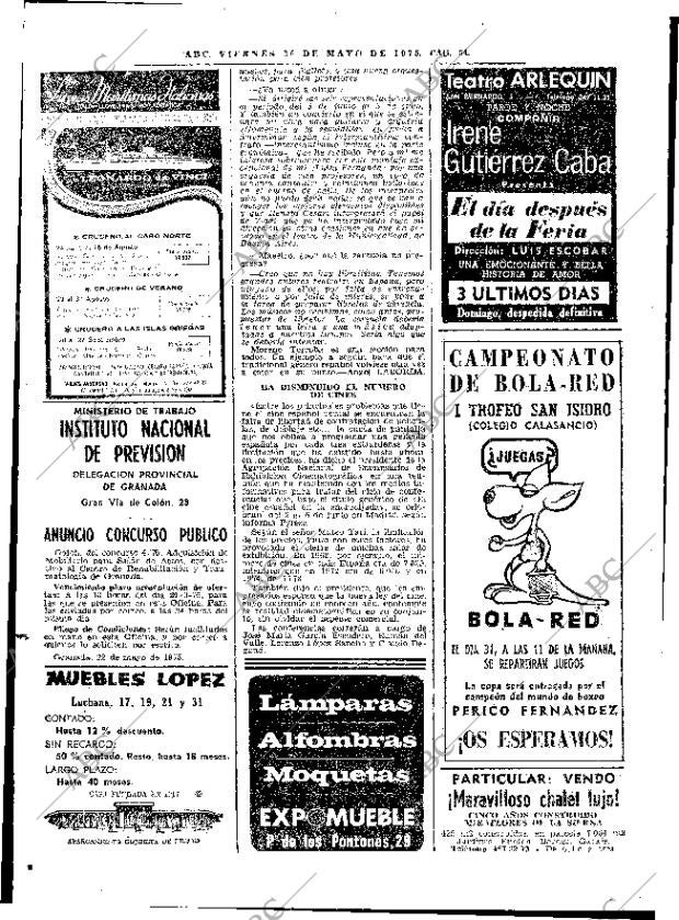 ABC MADRID 30-05-1975 página 74