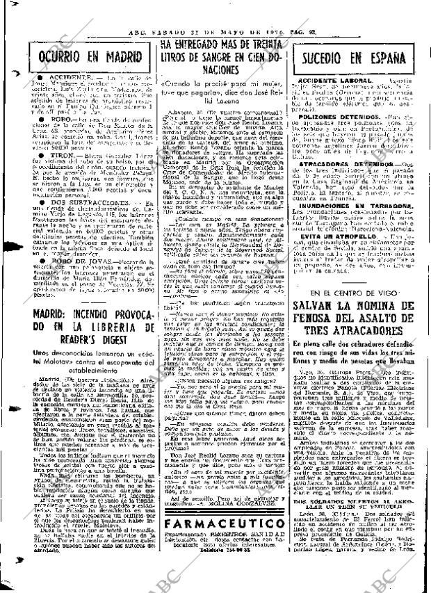 ABC MADRID 31-05-1975 página 116