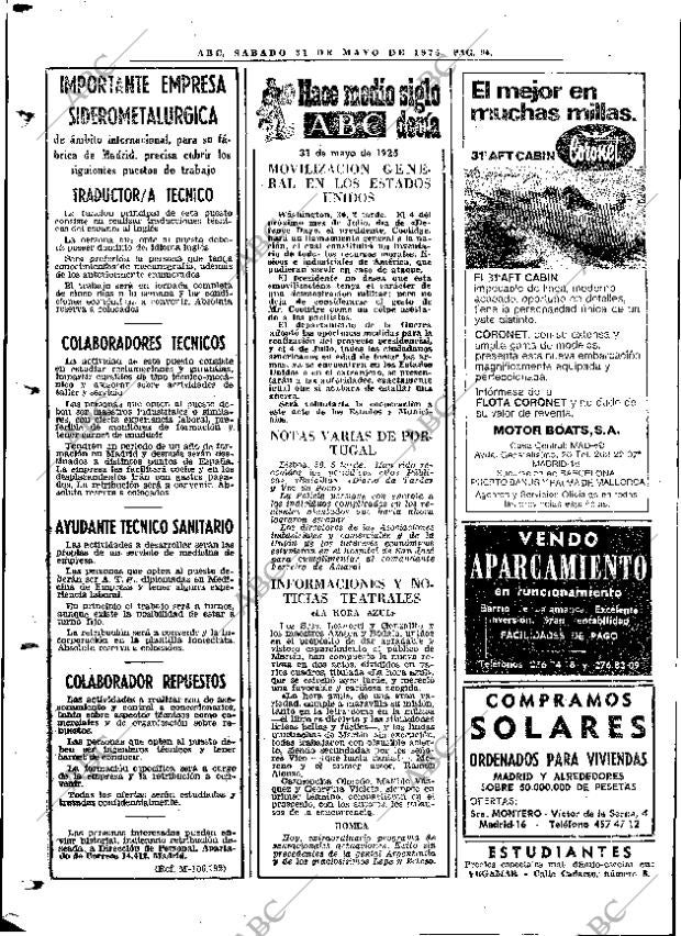 ABC MADRID 31-05-1975 página 118