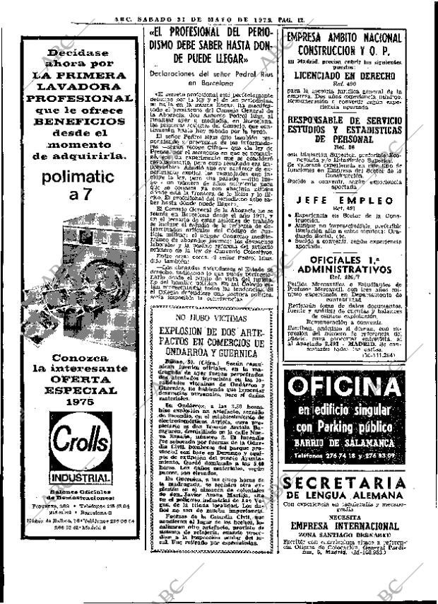 ABC MADRID 31-05-1975 página 36