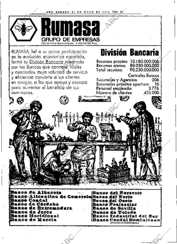 ABC MADRID 31-05-1975 página 68