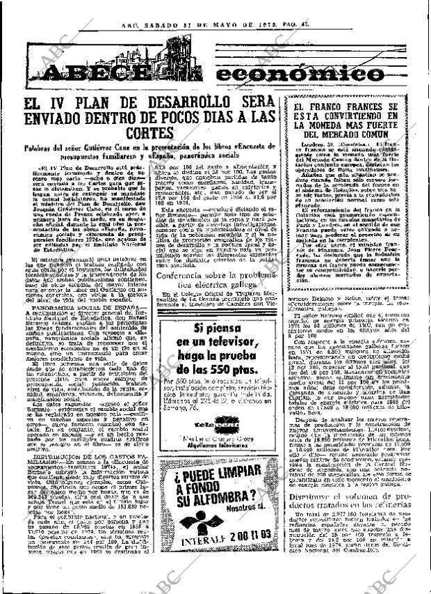 ABC MADRID 31-05-1975 página 69