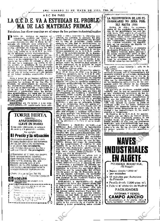 ABC MADRID 31-05-1975 página 70