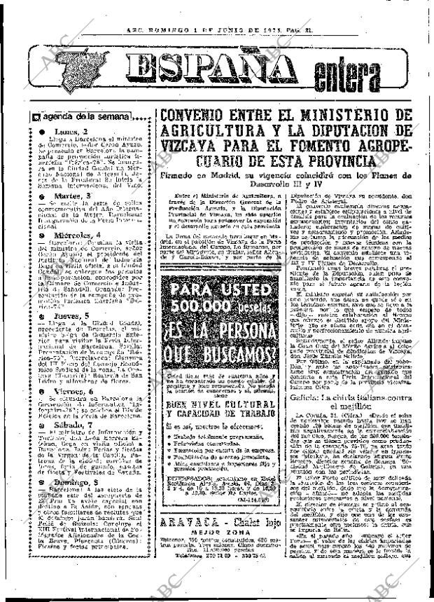 ABC MADRID 01-06-1975 página 37