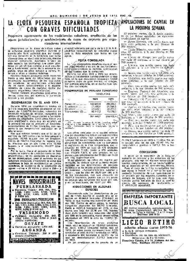 ABC MADRID 01-06-1975 página 60