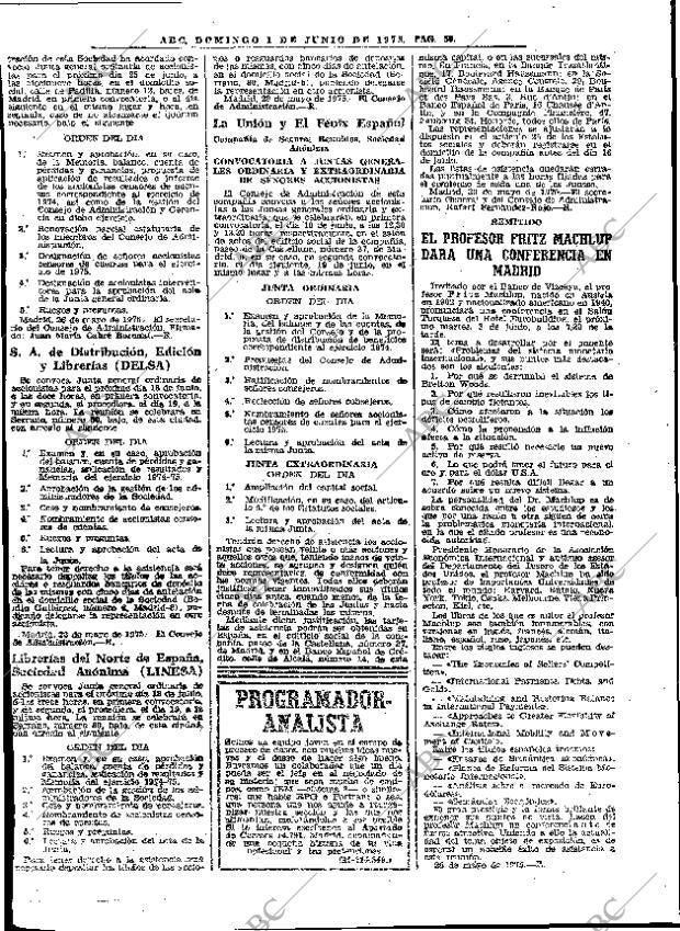 ABC MADRID 01-06-1975 página 66