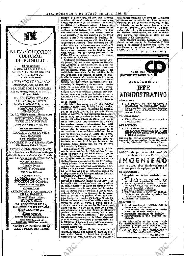 ABC MADRID 01-06-1975 página 72