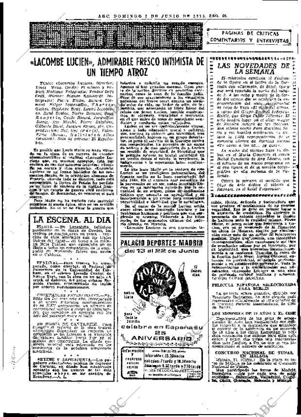 ABC MADRID 01-06-1975 página 75