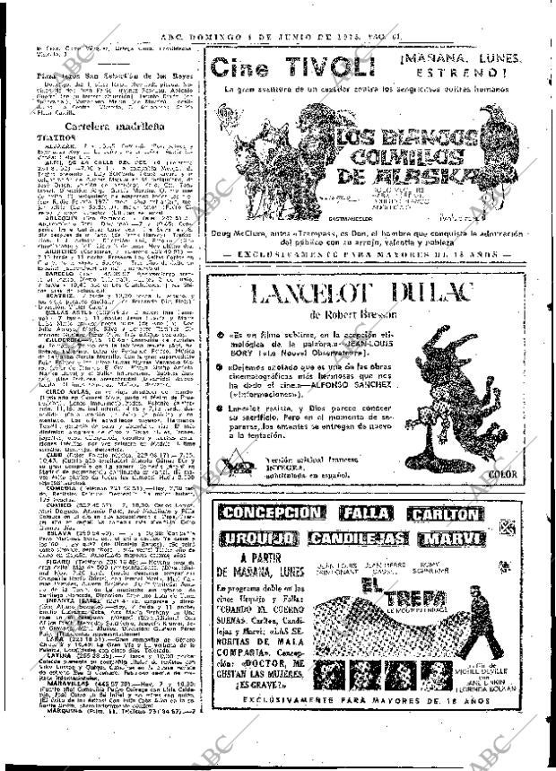 ABC MADRID 01-06-1975 página 77
