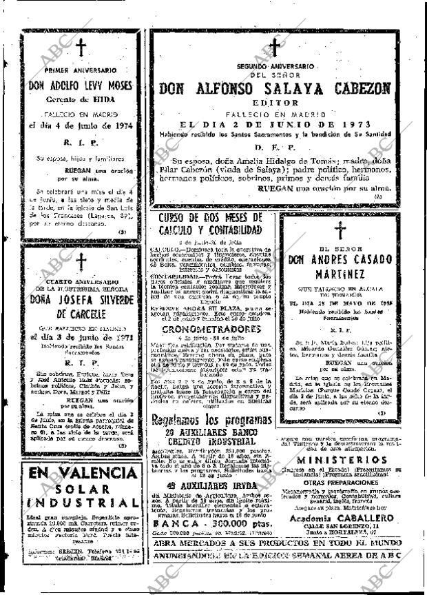ABC MADRID 01-06-1975 página 96