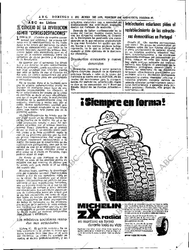 ABC SEVILLA 01-06-1975 página 27