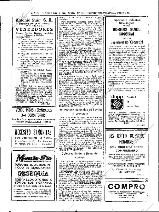 ABC SEVILLA 01-06-1975 página 34