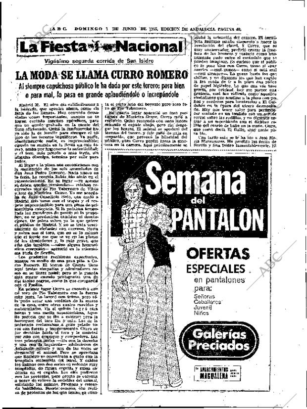 ABC SEVILLA 01-06-1975 página 49