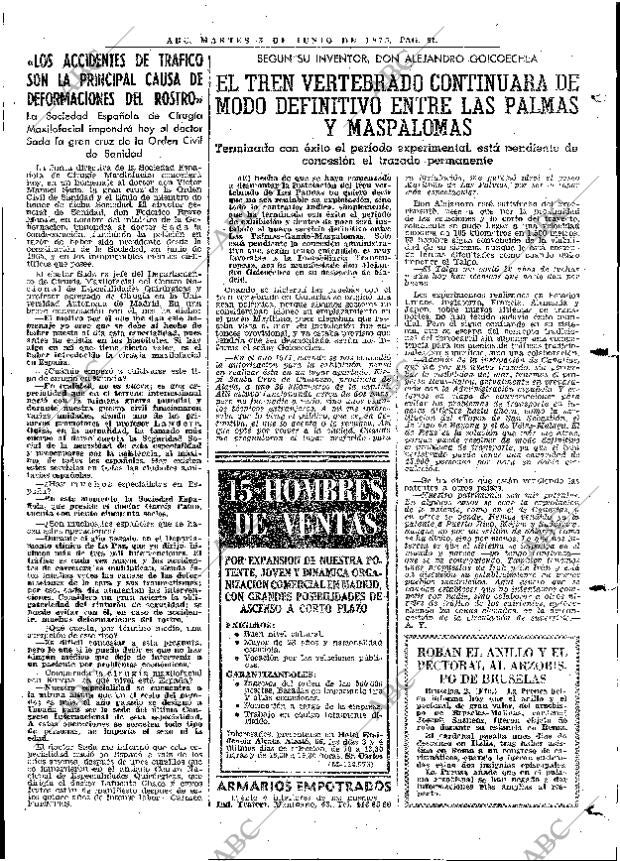 ABC MADRID 03-06-1975 página 113