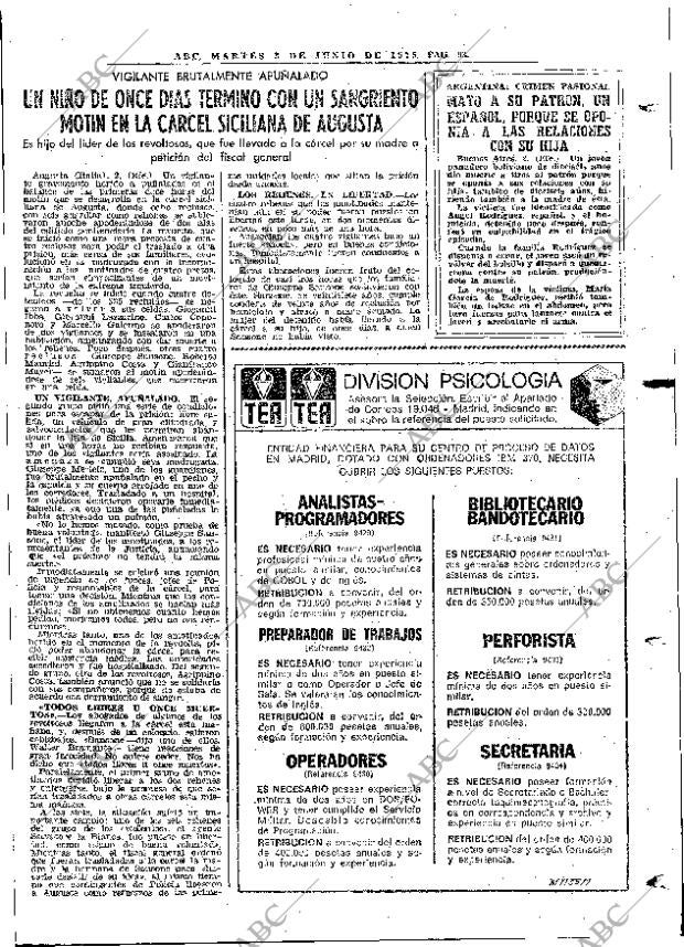 ABC MADRID 03-06-1975 página 115