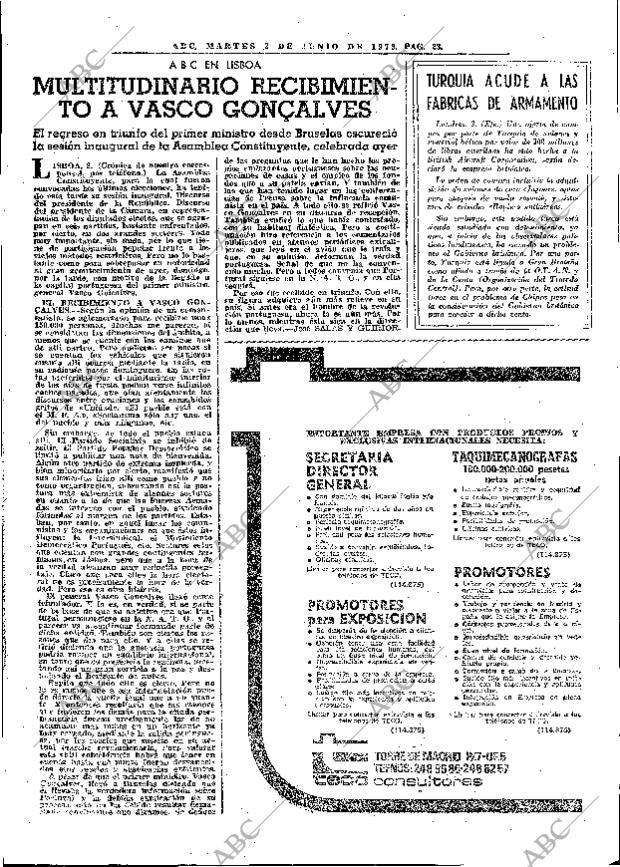 ABC MADRID 03-06-1975 página 45
