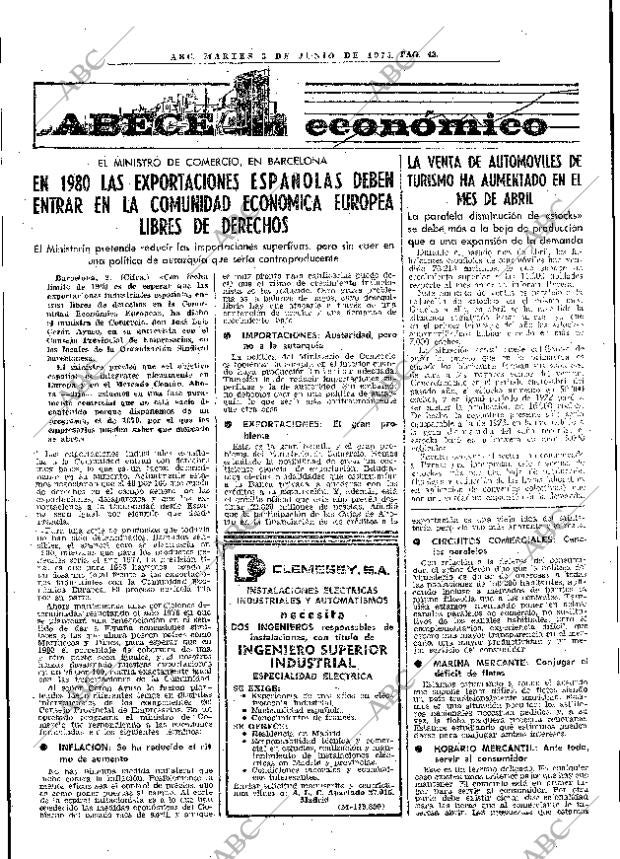 ABC MADRID 03-06-1975 página 65