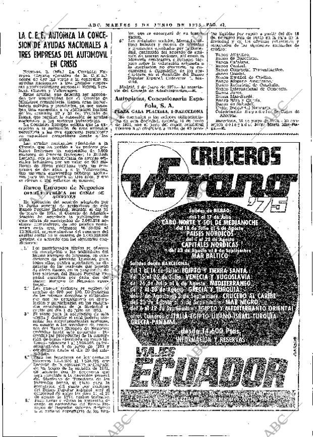 ABC MADRID 03-06-1975 página 69