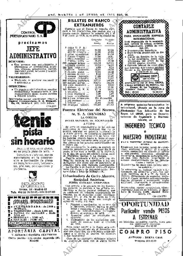 ABC MADRID 03-06-1975 página 70