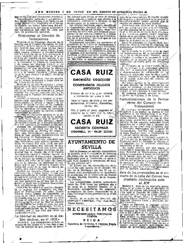 ABC SEVILLA 03-06-1975 página 42