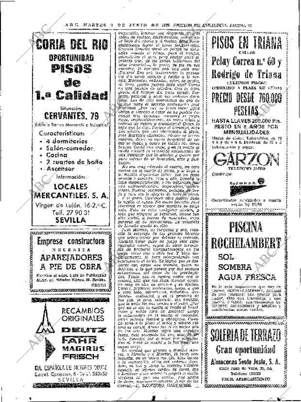 ABC SEVILLA 03-06-1975 página 66