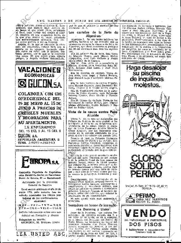 ABC SEVILLA 03-06-1975 página 68