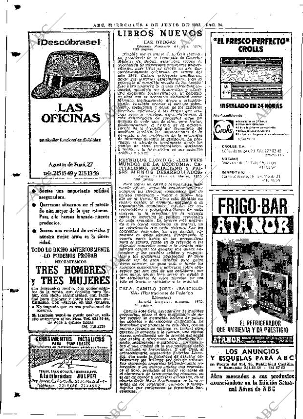 ABC MADRID 04-06-1975 página 122