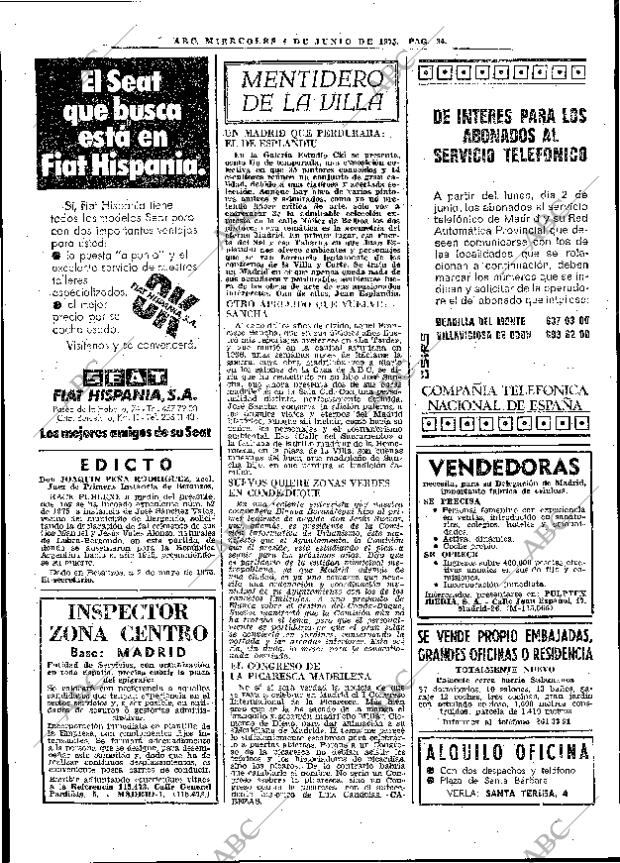 ABC MADRID 04-06-1975 página 62