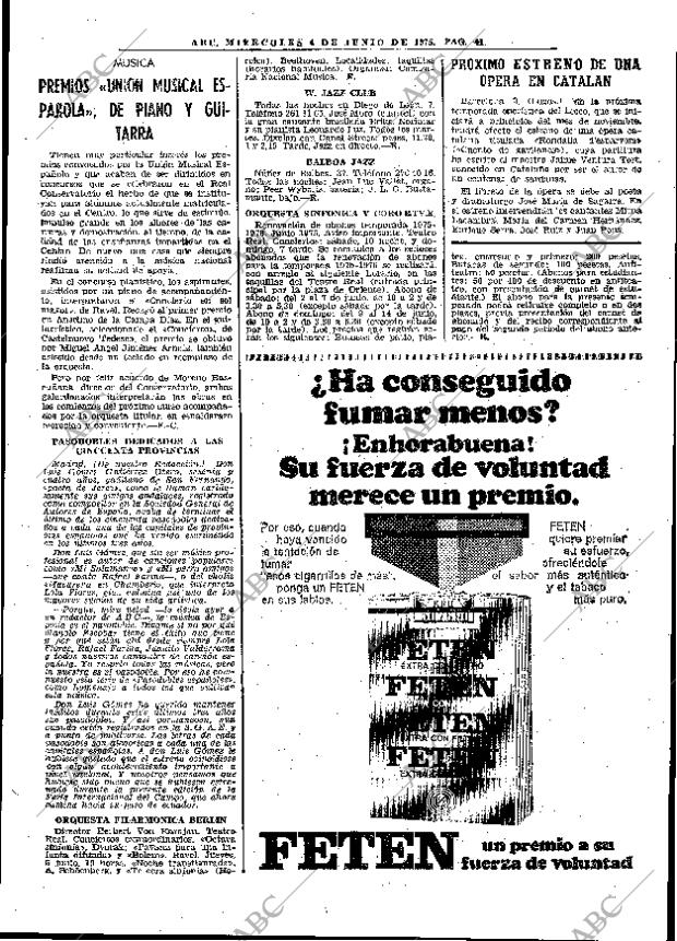 ABC MADRID 04-06-1975 página 69