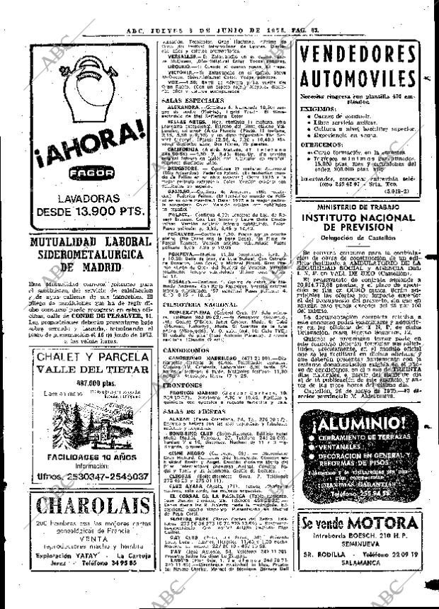 ABC MADRID 05-06-1975 página 87