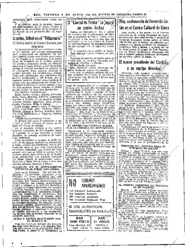 ABC SEVILLA 06-06-1975 página 62