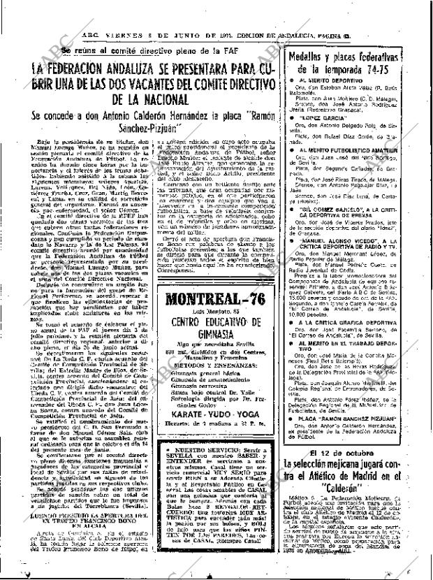 ABC SEVILLA 06-06-1975 página 63