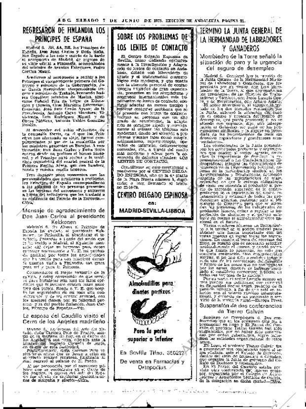 ABC SEVILLA 07-06-1975 página 21