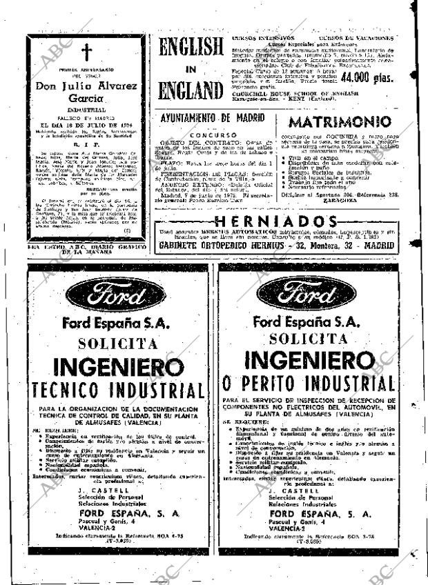ABC MADRID 14-06-1975 página 107
