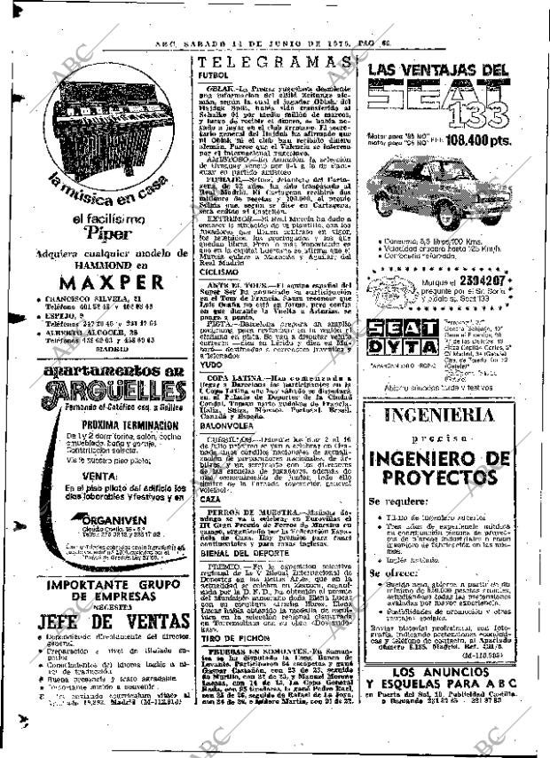 ABC MADRID 14-06-1975 página 114