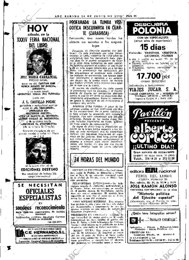 ABC MADRID 14-06-1975 página 120