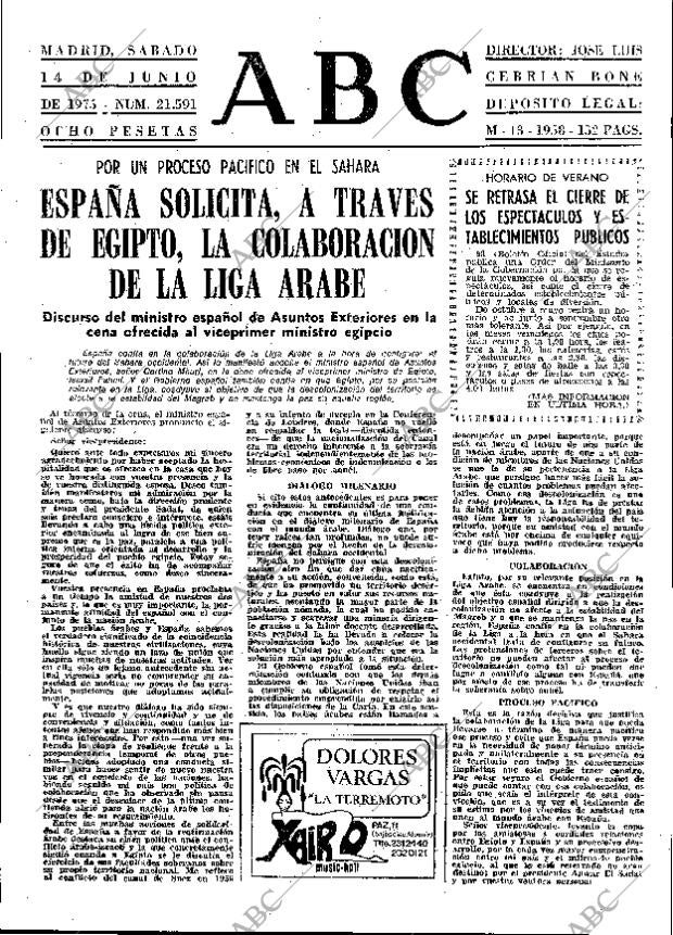 ABC MADRID 14-06-1975 página 29