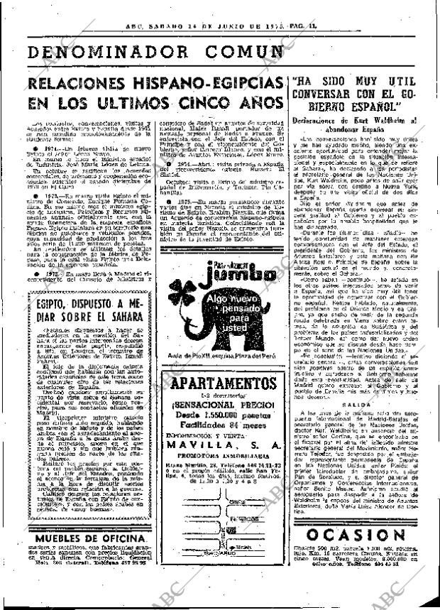 ABC MADRID 14-06-1975 página 39