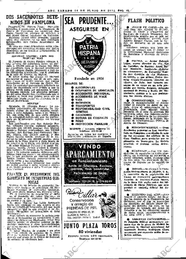 ABC MADRID 14-06-1975 página 40