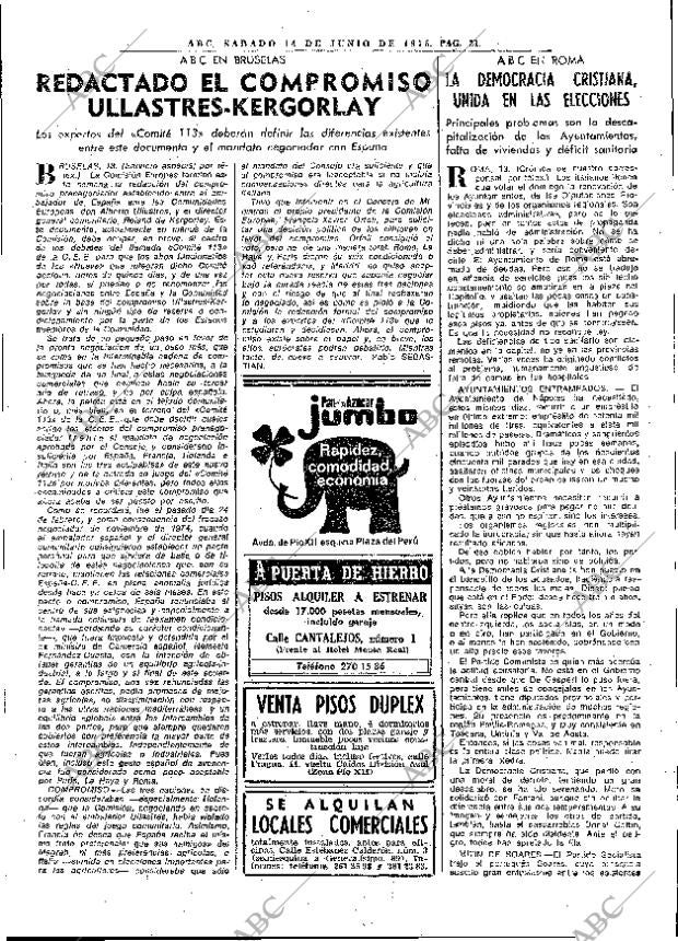 ABC MADRID 14-06-1975 página 49