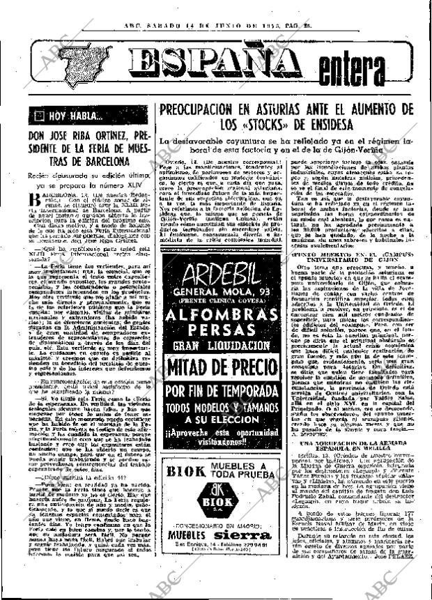 ABC MADRID 14-06-1975 página 53