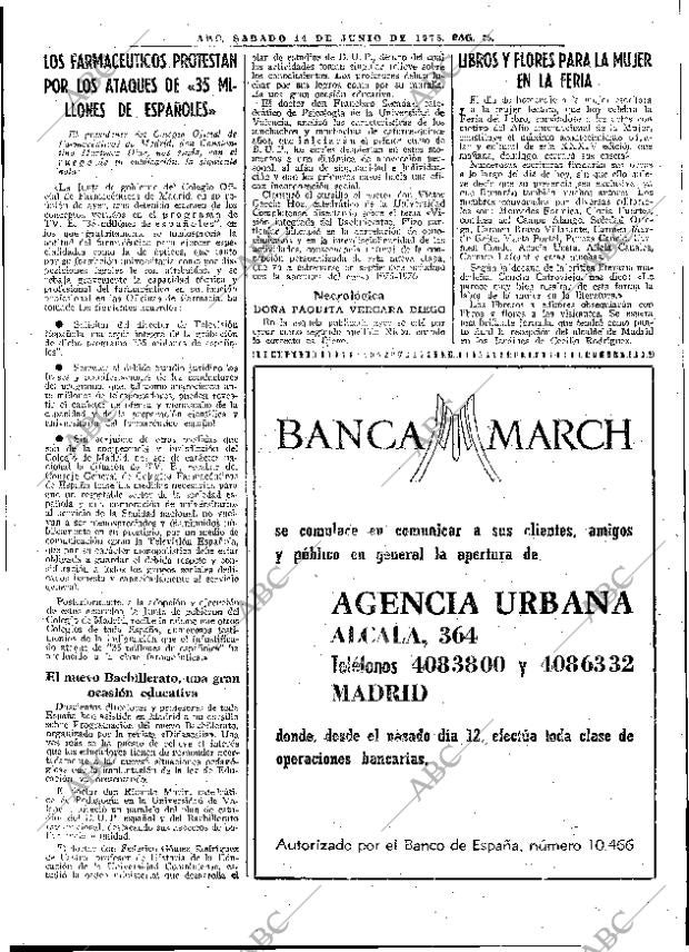ABC MADRID 14-06-1975 página 63
