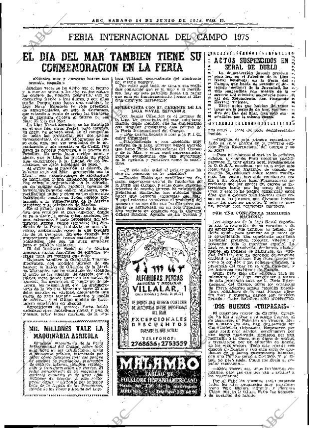 ABC MADRID 14-06-1975 página 65