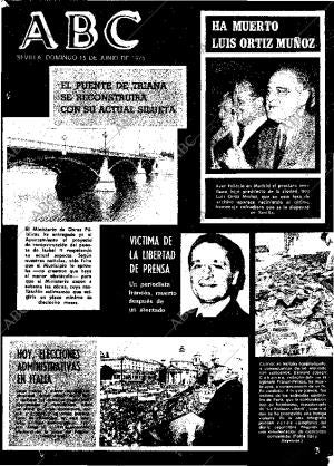 ABC SEVILLA 15-06-1975 página 1