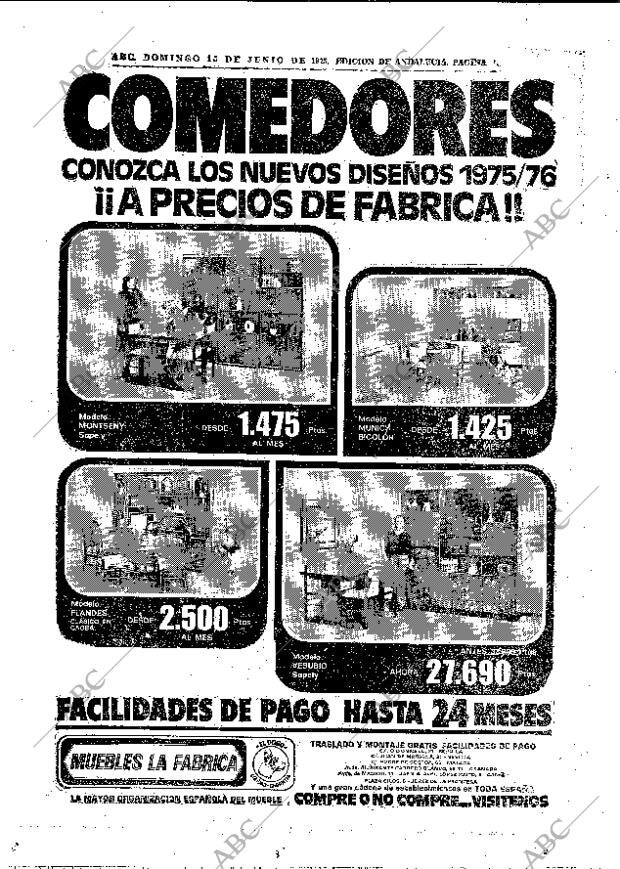 ABC SEVILLA 15-06-1975 página 22