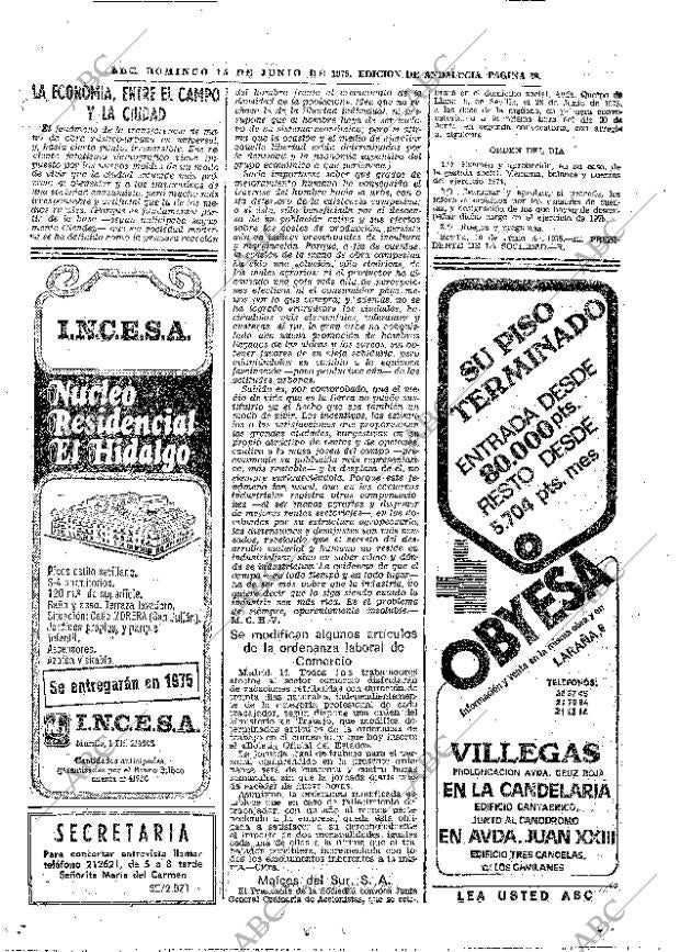 ABC SEVILLA 15-06-1975 página 28